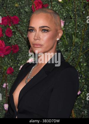 Beverly Hills, USA. April 2025. Teddi Mellencamp kommt zu einem unvergesslichen Abend im Beverly Hilton am 28. April 2025 in Beverly Hills, CA. © Janet Gough/AFF-USA.COM Credit: AFF/Alamy Live News Stockfoto