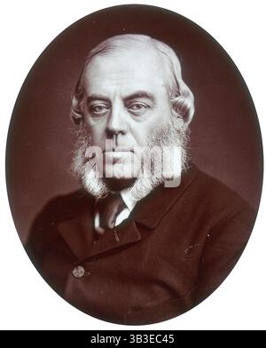 Duke of Malborough, Lord Lieutenant of Ireland, 1881. John Winston Spencer Churchill (1822–1883), 7. Duke of Marlborough, war von 1876 bis 1880 Lord Lieutenant of Ireland. Stockfoto