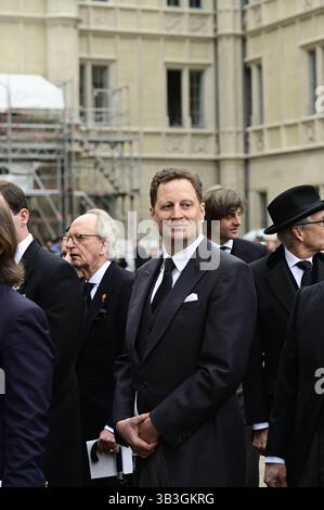 Karl Friedrich von Hohenzollern, Georg Friedrich Prinz von Preußen und Ernst August Prinz von Hannover bei der Trauerfeier für Andreas Prinz von Sachsen-Coburg und Gotha auf dem Schlossplatz von Schloss Ehrenburg. Coburg, 24.04.2025 Bayern Deutschland *** Karl Friedrich von Hohenzollern, Georg Friedrich Prinz von Preußen und Ernst August Prinz von Hannover bei der Beerdigung für Andreas Prinz von Sachsen Coburg und Gotha auf dem Schlossplatz von Schloss Ehrenburg Coburg, 24 04 2025 Bayern Deutschland Copyright: XMatthiasxWehnertx Stockfoto