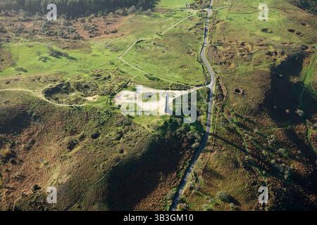 Das Hardy Monument zum Gedenken an Vizeadmiral Sir Thomas Hardy, Kommandeur der HMS „Victory“ in der Schlacht von Trafalgar, Black Down, Dorset, 2025. Stockfoto