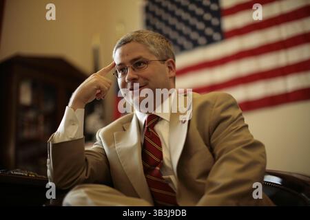 24. Mai 2007: Washington, DC, USA – Rep. Patrick McHenry (R-N.C.) auf dem Capitol Hill in Washington, D.C., am 24. Mai 2007. (Bild: © Chuck Kennedy/TNS via ZUMA Wire) Stockfoto