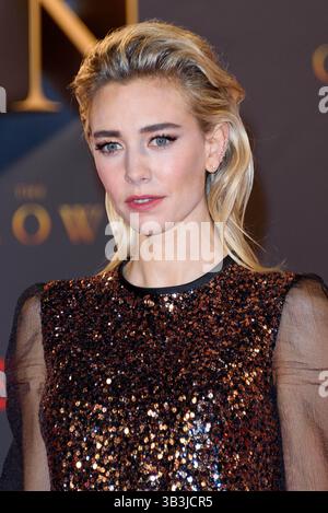 21. November 2017 – London, Vereinigtes Königreich Großbritannien und Nordirland – Vanessa Kirby kommt am 21. November 2017 zur Weltpremiere der zweiten Staffel von Netflix „The Crown“ auf dem Odeon Leicester Square in London, England (Credit Image: © Famous/Ace Pictures via ZUMA Press) Stockfoto