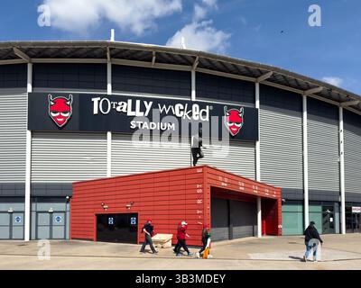 St Helens RFC Rugby Ground Langtree Park UK Stockfoto