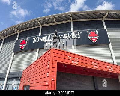 St Helens RFC Rugby Ground Langtree Park UK Stockfoto