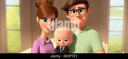 Januar 2018 - DATEI - 90th Oscar Awards Nominierungen - ANIMIERT FEATURED - The Boss Baby - ERSCHEINUNGSDATUM: 31. März 2017 TITEL: The Boss Baby STUDIO: DreamWorks REGISSEUR: Tom McGrath PLOT: Ein Baby mit Anzug und Aktentasche, das mit seinem 7-jährigen Bruder zusammenarbeitet, um die heimtückische Handlung des CEO von Puppy Co. Zu stoppen. DIE HAUPTROLLEN sind Alec Baldwin, Steve Buscemi, Jimmy Kimmel. (Kreditbild: © DreamWorks/Entertainment Pictures/ZUMAPRESS.com) Stockfoto