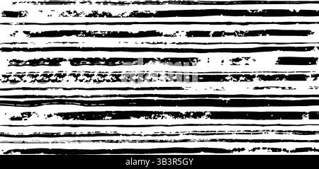 Professionelle Pinselset-Kollektion – Procreate Paint Pinsel, Digital Art Tools für Künstler und Designer Stock Vektor