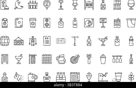 Balkensymbole einfaches Vektorsymbol. Illustration Symbol Design Vorlage für Web Mobile UI Element. Stock Vektor