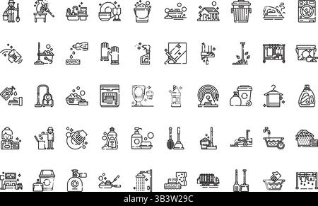Reinigungssymbole einfaches Vektorsymbol. Illustration Symbol Design Vorlage für Web Mobile UI Element. Stock Vektor