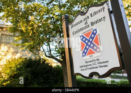 19. September 2015 - Greenville, SC, Vereinigte Staaten von Amerika - Museum of Confederate History in Greenville, South Carolina. (Bild: © Richard Ellis Via ZUMA Wire) Stockfoto