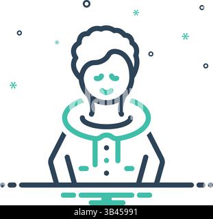 Symbol für Kind, Baby Stock Vektor