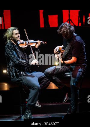 Mailand, Italien. April 2025. David Garrett während DAVID GARRETT, Musikkonzert in Mailand, Italien, 28. April 2025 Credit: Independent Photo Agency/Alamy Live News Stockfoto