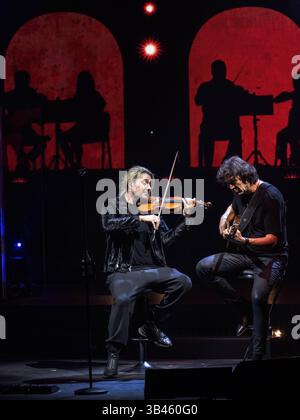 Mailand, Italien. April 2025. David Garrett während DAVID GARRETT, Musikkonzert in Mailand, Italien, 28. April 2025 Credit: Independent Photo Agency/Alamy Live News Stockfoto