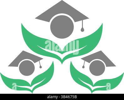 Designvorlage für Community-Logo-Symbol Stock Vektor