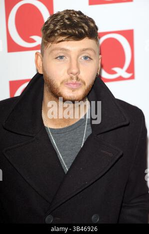 James Arthur bei den Q Awards im Grovsner Hotel in London am 21. Oktober 2013 Stockfoto