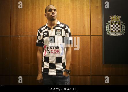 1. September 2015 - Na - Porto, 01/09/2015 - Präsentation von zwei Verstärkungen für Boavista Futebol Clube, Rivaldinho und Renato Santos, in Anwesenheit des Weltmeisters Rivaldo. (Foto: © Leonel de Castro/Global Imagens via ZUMA Press/ZUMAPRESS.com) Stockfoto