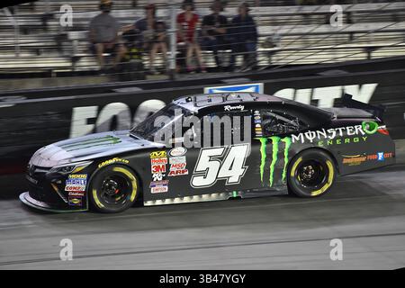 August 2015 – Bristol, Tennessee, USA – NASCAR Xfinity Series-Fahrer KYLE BUSCH (54) während der Food City 300 (Bild: © Jasen Vinlove Via ZUMA Wire) Stockfoto