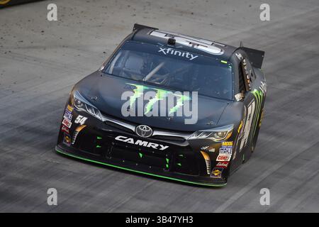 August 2015 – Bristol, Tennessee, USA – NASCAR Xfinity Series-Fahrer KYLE BUSCH (54) während der Food City 300 (Bild: © Jasen Vinlove Via ZUMA Wire) Stockfoto