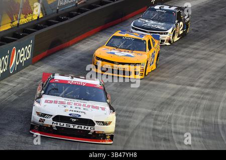 August 2015 – Bristol, Tennessee, USA – NASCAR Xfinity Series-Fahrer RYAN BLANEY (22) während der Food City 300 (Bild: © Jasen Vinlove Via ZUMA Wire) Stockfoto