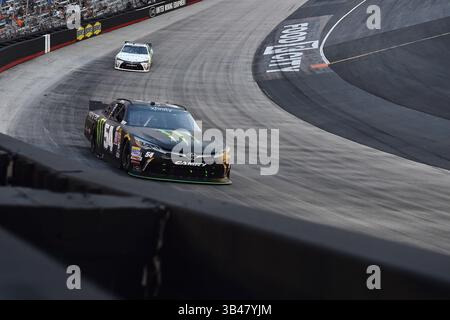 August 2015 – Bristol, Tennessee, USA – NASCAR Xfinity Series-Fahrer KYLE BUSCH (54) während der Food City 300 (Bild: © Jasen Vinlove Via ZUMA Wire) Stockfoto