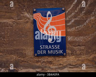 Erfurt, Deutschland - 21. Mai 2023: Altstadt, Kulturerbe der Stadt. Stockfoto