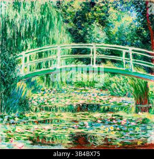 Claude Monet, Weißwasserlilien, Ölgemälde auf Leinwand, 1899 Stockfoto