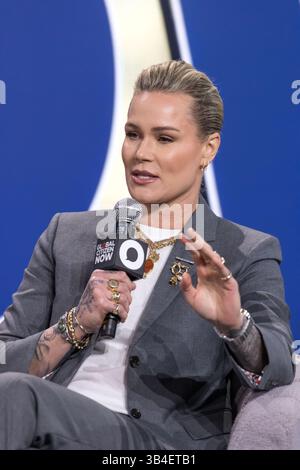New York, Usa. April 2025 30. Ashlyn Harris bei der Global Citizen NOW Veranstaltung am 30. April 2025 in New York. Quelle: Brazil Photo Press/Alamy Live News Stockfoto