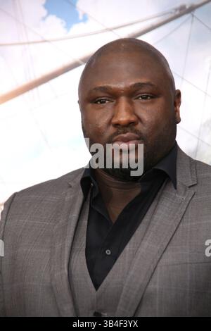 4. Oktober 2015 - New York, New York, USA - NONSO ANOZIE besucht die Roten Teppiche bei der Premiere von ''Pan''.The Ziegfeld Theater, NYC.4. Oktober 2015.Fotos von . Photos Inc 2015 (Credit Image: © Sonia Moskowitz/Globe Photos via ZUMA Wire) Stockfoto