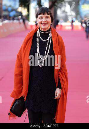 Oktober 2015 - Rom, Italien - ISABELLA ROSSELLINI auf dem roten Teppich beim Filmfestival in Rom 2015. (Foto: © Evandro Inetti Via ZUMA Wire) Stockfoto