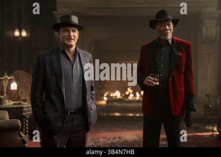 ERSCHEINUNGSDATUM: 14. November 2025 TITEL: Now You See Me: Now You Don't STUDIO: Lionsgate REGIE: Ruben Fleischer PLOT: Eine dritte Ausgabe der „Now You See Me“-Reihe. Darstellung nicht offengelegt. MIT WOODY HARRELSON als Merrit McKinney, MORGAN FREEMAN als Thaddeus Bradley. (Credit Image: © Lionsgate/Entertainment Pictures/ZUMAPRESS.com) NUR REDAKTIONELLE VERWENDUNG! Nicht für kommerzielle ZWECKE! Stockfoto