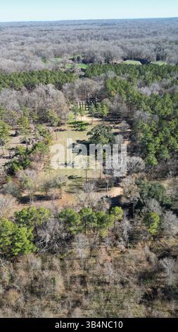 Windsor Mansion Ruinen Der Korinthischen Säulen Stockfoto