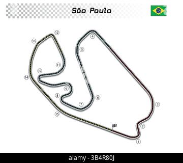 Rennstrecke Sao Paulo