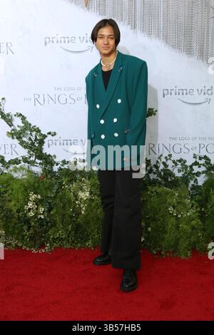 15. August 2022, Culver City, CA, USA: LOS ANGELES - 15. August: Tyroe Muhafidin bei The Lord of the Rings: The Rings of Power Premiere in den Culver Studios am 15. August 2022 in Culver City, CA (Credit Image: © Kathy Hutchins via ZUMA Press Wire) Stockfoto