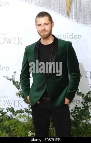 15. August 2022, Culver City, CA, USA: LOS ANGELES - 15. August: Luke Mitchell bei der Premiere The Lord of the Rings: The Rings of Power in den Culver Studios am 15. August 2022 in Culver City, CA (Credit Image: © Kathy Hutchins via ZUMA Press Wire) Stockfoto