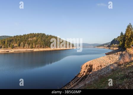 Der Schluchsee, ein Stausee im Schwarzwald Baden-Württemberg Stockfoto