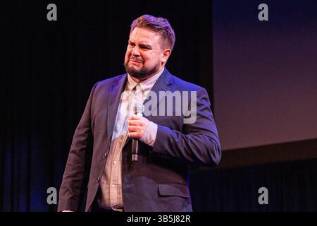 28. August 2022, Toronto, Ontario, Kanada: Sammy Paul nimmt an den Buffer Awards Gala Screening Teil. Das Pufferfestival ist das weltweit größte internationale Filmfestival für digitale Erstlingsfilme. Kuratieren und Feiern von Videopremieren von hochgelobten digitalen Entwicklern von heute. (Credit Image: © Shawn Goldberg/SOPA Images via ZUMA Press Wire) Stockfoto