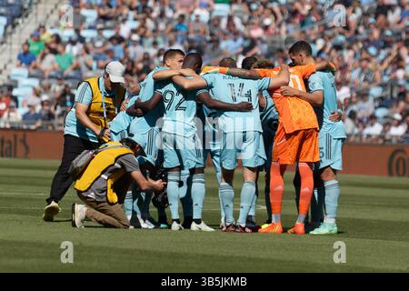 September 2022, St. Paul, MN, Vereinigte Staaten: ST. PAUL, MN - 3. SEPTEMBER: Minnesota United FC spielt am 3. September 2022 in St. Paul, Minnesota, ein Spiel zwischen dem FC Dallas und Minnesota United FC. (Kreditbild: © Jeremy Olson/ISIPhotos via ZUMA Press Wire) Stockfoto