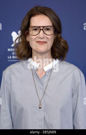 6. September 2022, Venedig, Italien: Joanna Hogg posiert beim Fotoaufruf von „die Ewige Tochter“ während des 79. Internationalen Filmfestivals von Venedig im Palazzo del Casino am Lido in Venedig, Italien, am 6. September 2022. Foto: Alec Michael (Kreditbild: © Alec Michael via ZUMA Press) Stockfoto
