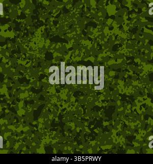 Khakifarbenes Camouflage-Muster in Grün Stock Vektor