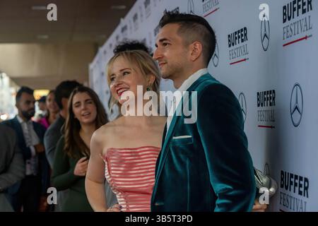 28. August 2022, Toronto, Ontario, Kanada: Mary Kate Wiles beim Buffer Festival 2022 Red Carpet. (Credit Image: © Shawn Goldberg/SOPA Images via ZUMA Press Wire) Stockfoto