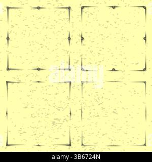 Dekorativer Vintage-Rahmen und Grenzen setzen Vektor Stock Vektor