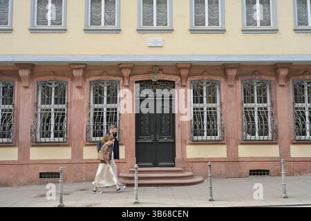 Goethe-Haus, großer Hirschgraben, Frankfurt am Main, Hessen, Deutschland *** Goethe-Haus, großer Hirschgraben, Frankfurt am Main, Hessen, Deutschland Stockfoto