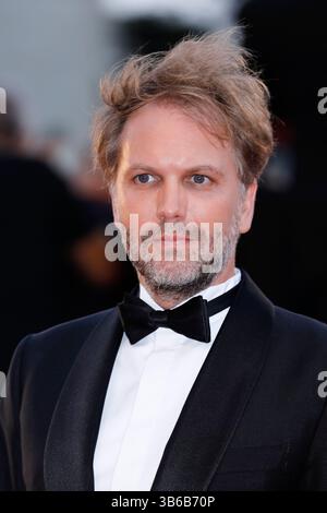 7. September 2022, Venedig, Italien: Florian Zeller besucht die Premiere von „der Sohn“ während des 79. Internationalen Filmfestivals von Venedig im Palazzo del Cinema am Lido in Venedig, Italien, am 07. September 2022. Foto: Alec Michael (Kreditbild: © Alec Michael via ZUMA Press) Stockfoto