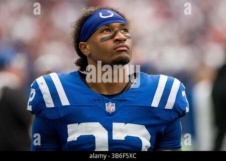 17. September 2023: Julian Blackmon (32) während eines Spiels zwischen den Indianapolis Colts und den Houston Texans in Houston, Texas. ..Trask Smith/CSM (Foto: © Trask Smith/CSM via ZUMA Press Wire) Stockfoto