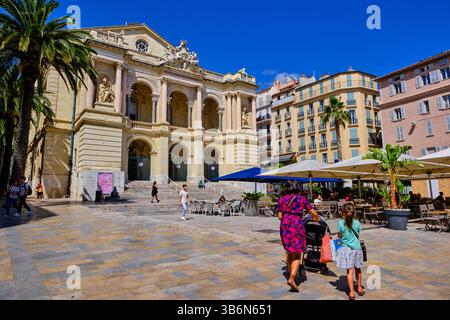 Frankreich, Var, Toulon, Place Victor Hugo, Toulon Opera, ehemaliges Stadttheater Stockfoto