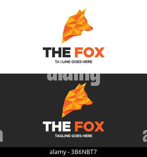 Fox-Logo Stock Vektor