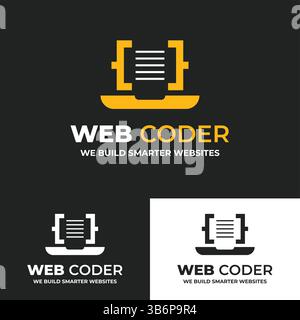 Webcoder-Logo Stock Vektor