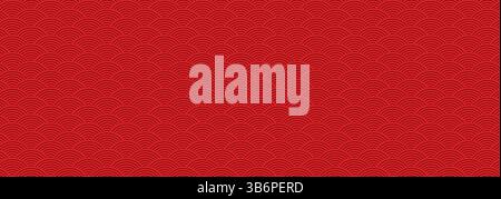 Nahtloser blauer Wellenmuster-Vektor mit modernem minimalem Liniendesign für Ozeanhintergründe, Textildrucke und abstrakte dekorative Elemente. Stock Vektor