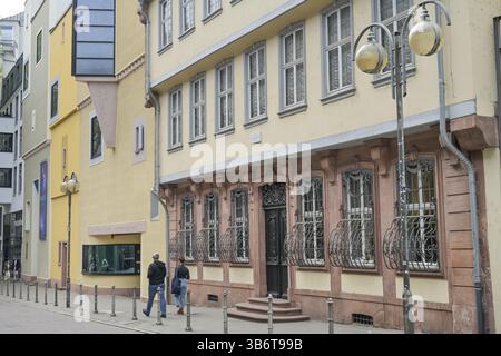 Goethe-Haus, großer Hirschgraben, Frankfurt am Main, Hessen, Deutschland, Europa Stockfoto