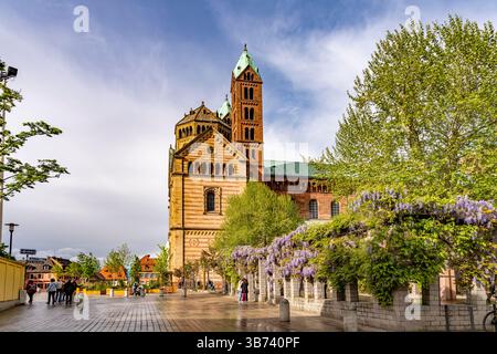 Der Speyerer Dom in Speyer, Rheinland-Pfalz, Deutschland | der Speyerer Dom, Speyer, Rheinland-Pfalz, Deutschland Stockfoto