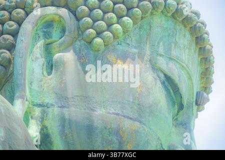 Bild der Kamakura Halle des Großen Buddha Kotokuin. Aufnahmeort: Kamakura, Präfektur Kanagawa Stockfoto